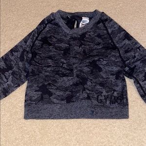 SOLD Adapt Camo Seamless Gymshark Longsleeve